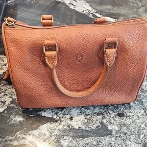 Polo by Ralph Lauren Tan Leather Satchel